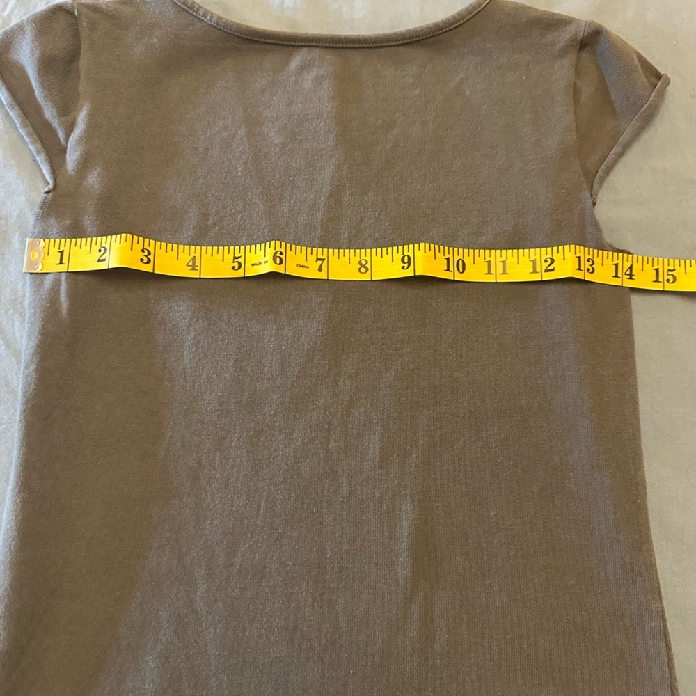 Brandy Melville Brown Cap Sleeve Tank Top - Picture 4 of 5